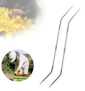 Queen Rearing Tools Stainless Steel Queen Rearing Larva Needle for Transfering Bees Larvae