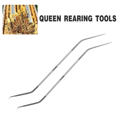 Queen Rearing Tools Stainless Steel Queen Rearing Larva Needle for Transfering Bees Larvae