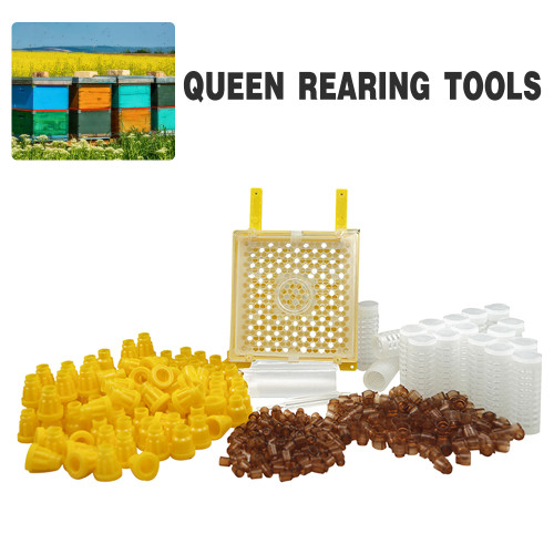 Queen  rearing cup kits cage Yellow Queen cup cage