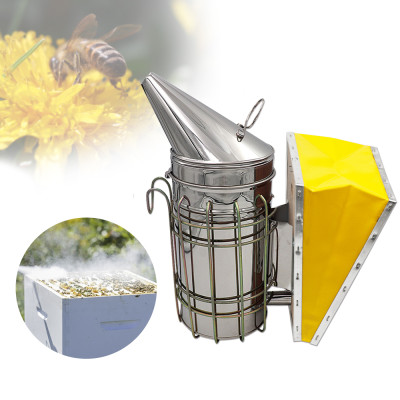 Stainless steel bee smoker beehive smoker beekeeping equipment for Apiary