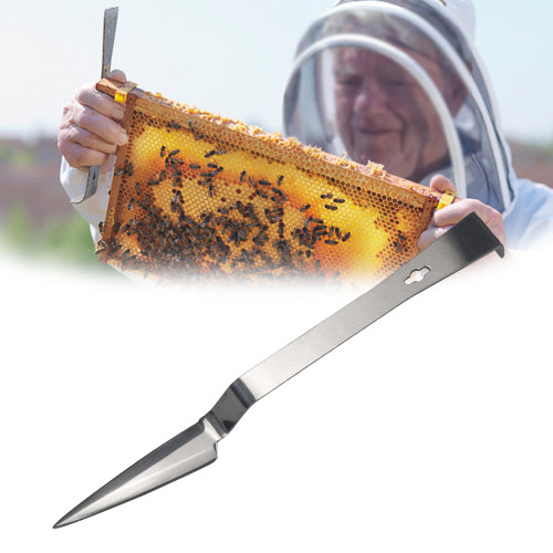 Stainless Steel Uncapping tool with hive tool for Beekeeping