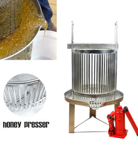 Stainless Steel Honey presser with jack