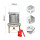 WP01 Stainless Steel Honey presser with jack