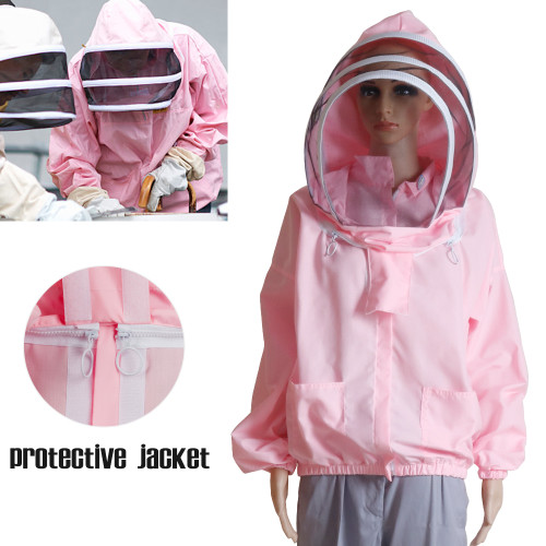 Beekeeping Jacket Pink jacket Beekeeping jacket with space hat