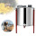 6 Frames Stainless Steel Electric Honey Extractor Honey Separator for Apiary