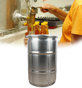 High quality stainless steel Honey Barrel big volume honey tank honey barrel 100 kg