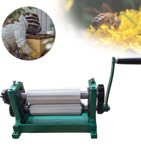 Manual beeswax foundation Embossing machine for beekeeper