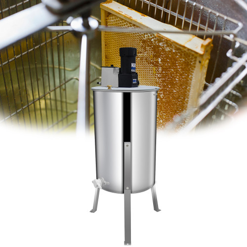 2 Frames Stainless Steel Electric Honey Extractor for Apiary