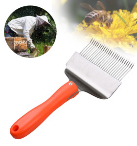 16 needles Uncapping fork Plastic handle honey uncapping fork for Beekeeping
