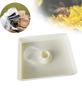 Plastic Square Top bee feeder Syrup feeder for bees