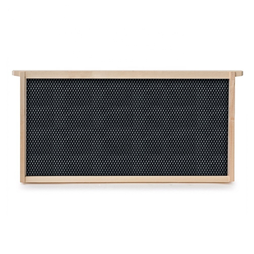 Beehive Frame Assembled with Plastic Foundation Sheet
