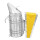 Middle Size Yellow gas box stainless steel bee smoker beehive smoker beekeeping equipment for Apiary