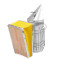 BS01-1 Middle Size Yellow gas box stainless steel bee smoker beehive smoker beekeeping equipment for Apiary