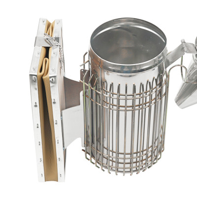 BS10 Anti-scald stainless steel bee smoker beehive smoker beekeeping equipment for Apiary