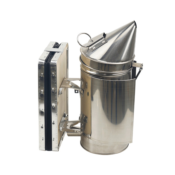 Middle Size Black gas box stainless steel bee smoker Australian bee smoker