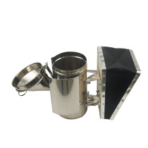BS04 Middle Size Black gas box stainless steel bee smoker Australian bee smoker