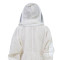 CLB03- 3 Layer Ventilated Beekeeping Clothing  White Color Beekeeping Protective Suit for beekeeping