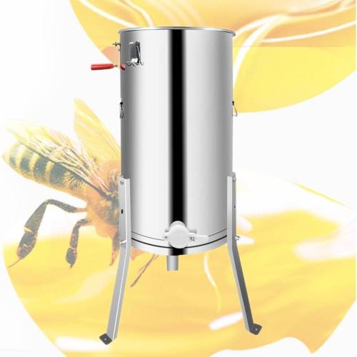 HE01-2 Stainless steel 2 frame manual honey extractor