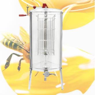 HE01-3 2 Frame honey extractor manual transparent honey extractor