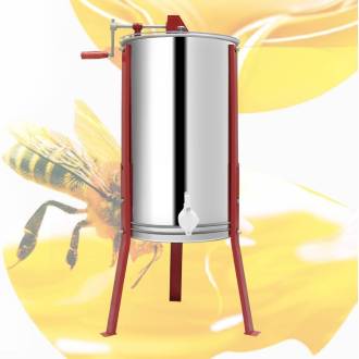 HE02-- 3 Frames Stainless Steel Manual honey extractor