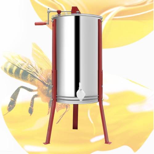 HE02-- 3 Frames Stainless Steel Manual honey extractor
