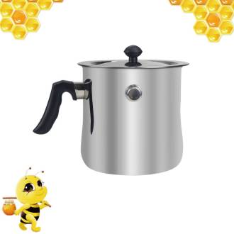 WP03 1.5L Stainless steel melting pot Wax melting pot for beekeeping