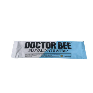 DOCTOR BEE Fluvalinate Strips 20 Strips Against Varroa Mite