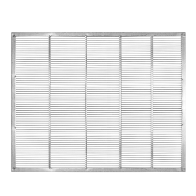 QE01 Iron threading queen excluder 4 edges rimmed