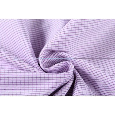 Yarn dyed shirting woven textile fabric wholesale high density cotton fabrics for clothing