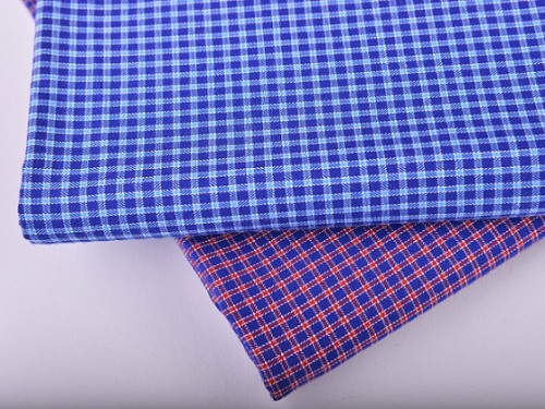Wholesale Mercerized Shirting Fabrics Rolls Hot Sale Fashion 100% Cotton Shirts Woven Textiles Fabric