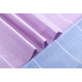 100% cotton plaid shirt fabric anti-static textile