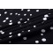 Classic Tencel linen blend black and white polka dot skirt fabric