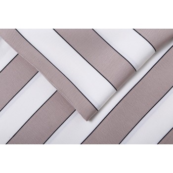 Tencel linen wide striped skirt shirt blend fabric