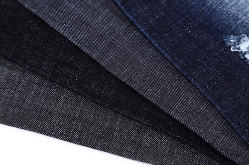 Stock lot jeans cloth fabrics 10 oz 14 oz 16 oz china factory custom cotton denim fabric