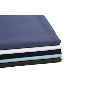 Wholesale custom modal polyester fabric plain shirt fabric