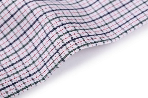 Wholesale custom checked colour stretch shirt cotton textile cotton printed fabric