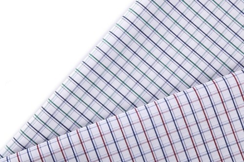 Hot sale fashion designs soft comfortable 100% cotton stretch jacquard woven fabric