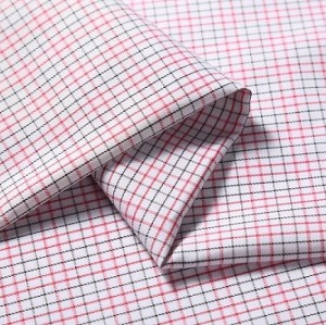 Top guality 100% cotton 50s yarn dyed new design shirting fabric for men's shirt