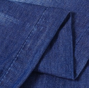 Fashion new arrivals woven high-stretch jeans 100% cotton stretch twill fabric