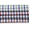 2019 Hot sale 100% Cotton Textile Fabrics  Plaid 50s*50s Fabric for shirting.
