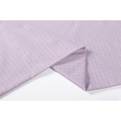 Top quality fashion yarn dyed woven textile fabrics wholesale plaid shirt 100% cotton fabric