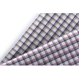 Good quality 100% cotton fabrics new fashion wholesale plaid fabric for shirting