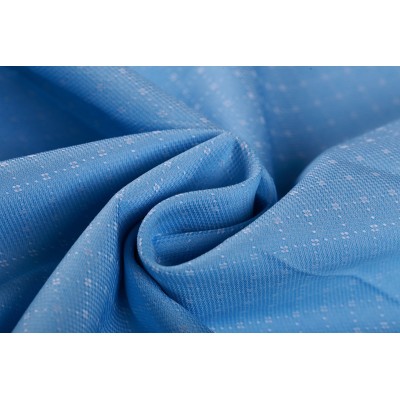 2019 new style yarn dyed jacquard fabric hot sale fashion custom 100% cotton shirting fabric