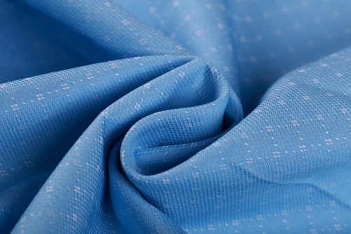 2019 new style yarn dyed jacquard fabric hot sale fashion custom 100% cotton shirting fabric