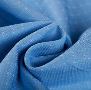2019 new style yarn dyed jacquard fabric hot sale fashion custom 100% cotton shirting fabric