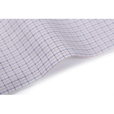 Good quality 100% cotton comfortable woven garment plaid fabric for shirt textile