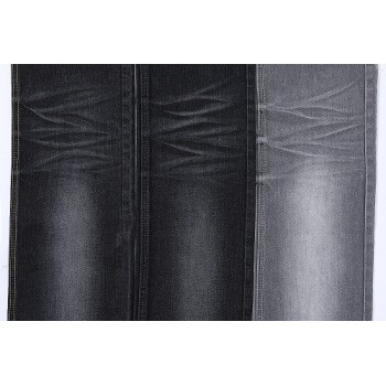 Factory direct sales fashion woven printed knit denim fabric