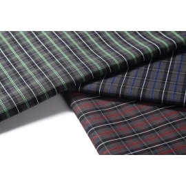 Wholesale high quality adult clothing textile cotton poplin stripe dress fabric