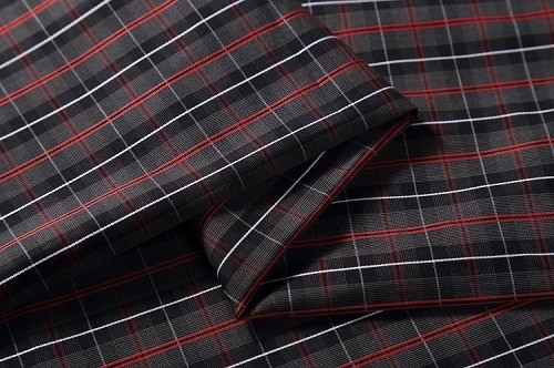 Wholesale high quality adult clothing textile cotton poplin stripe dress fabric