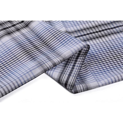 Fashion printed clothing cotton fabric wholesale woven shirt poplin yarn dyed cotton fabric